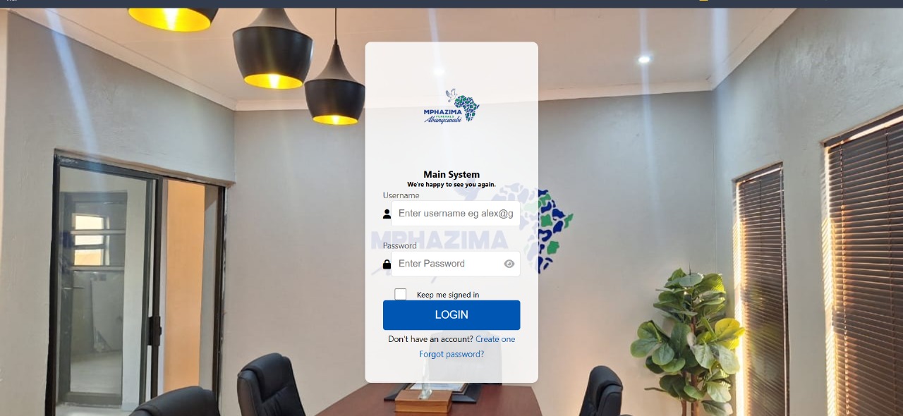 Policy Admin Section